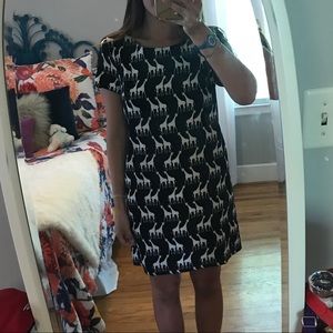 Anthropologie Giraffe Dress
